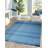 Benancia Blue Flatweave Wool Area Rug-152946595