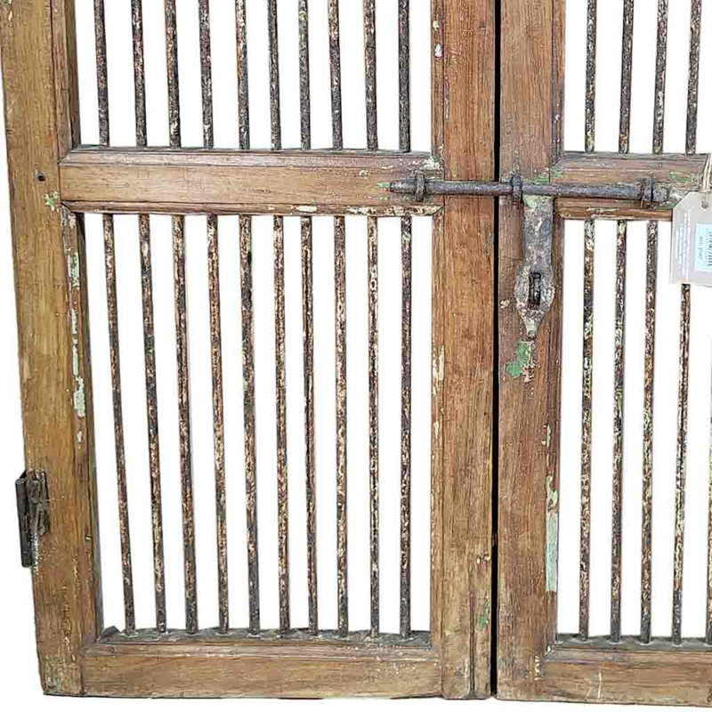 Brown Door with Handmade Finish Café Door