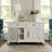 Retro White Sideboard