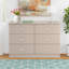 Commode double à 6 tiroirs Allyannah-110867072