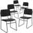 Oliverson Stacking Lobby Chairs with Padded Seats and Backs-163844234