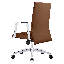 Fauteuil de bureau rembourré en cuir Waide-1404872404