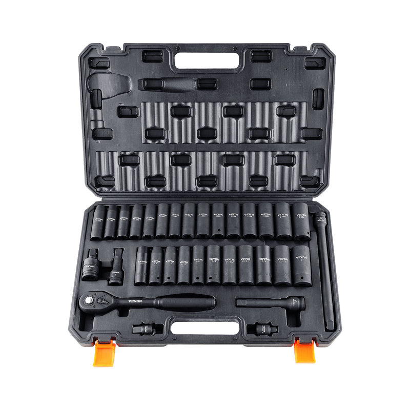 13.2" Drive Bit Ratchet Tool Kit Case
