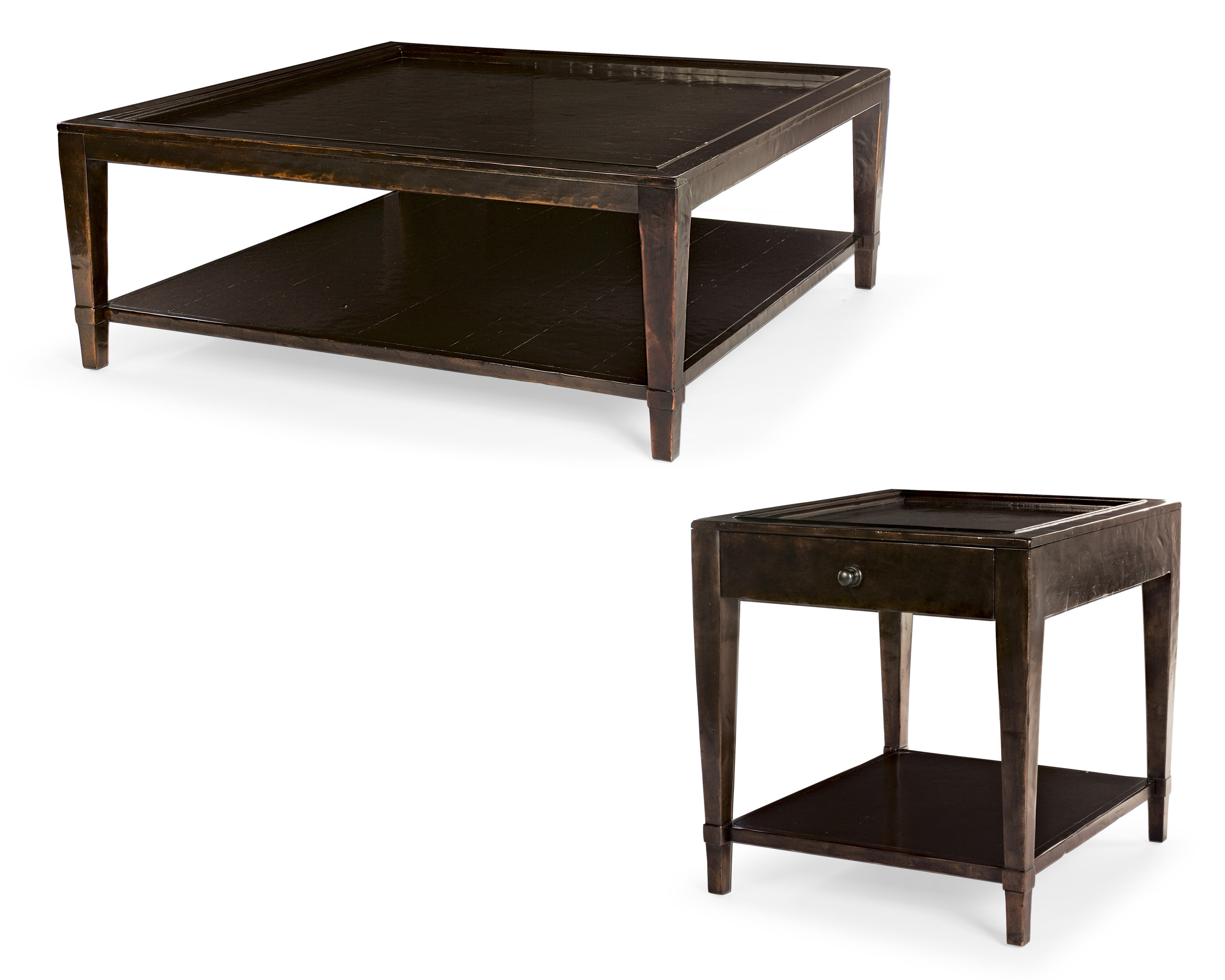 Bernhardt vintage patina coffee table discount