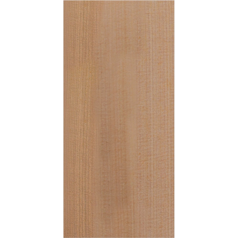 Queue de chevron lisse Crestline, Cèdre rouge de l'Ouest, H 8 po x l 36 po x P 3,5 po