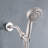 5 Mode Adjustable Settings Handheld Shower Head With Hose High Pressure Shower Heads