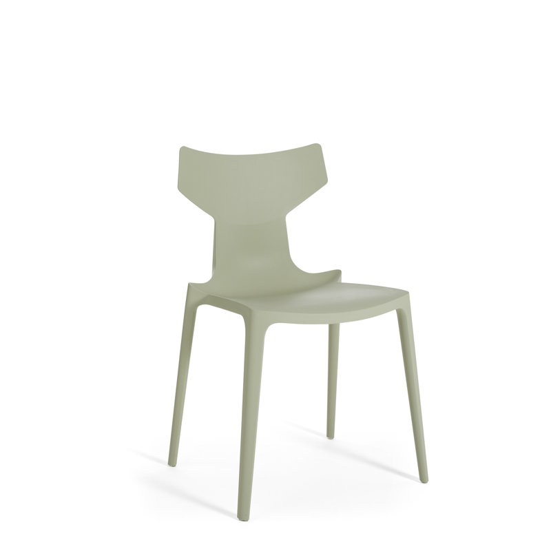 Re-Chair Outdoor Dining Side Chair, Green