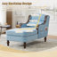 Fauteuil-lit rembourré en tissu-118377194