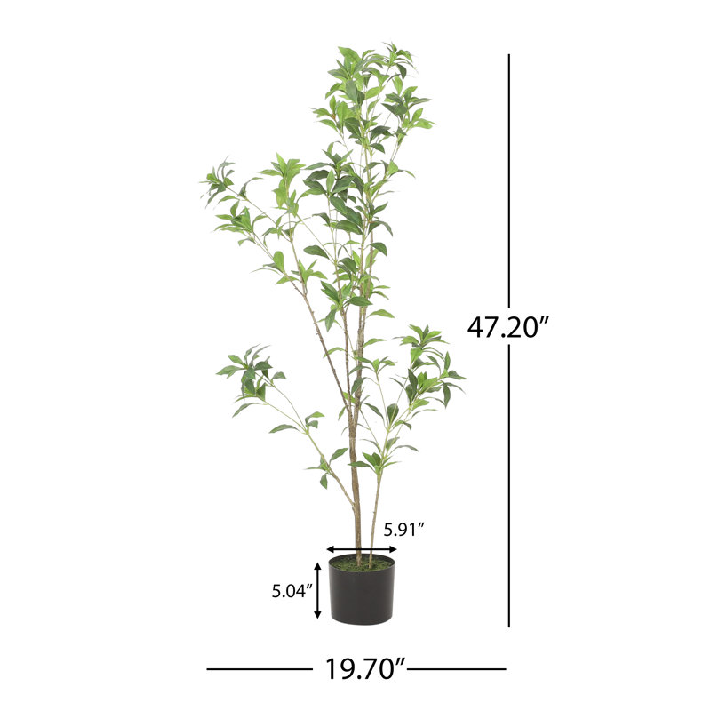 47.2'' Artificial Eucalyptus Tree in Planter