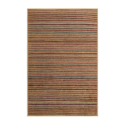 Tapis décoratif multicolore à motif abstrait