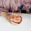 Verre à vin sans pied Rose Crystal