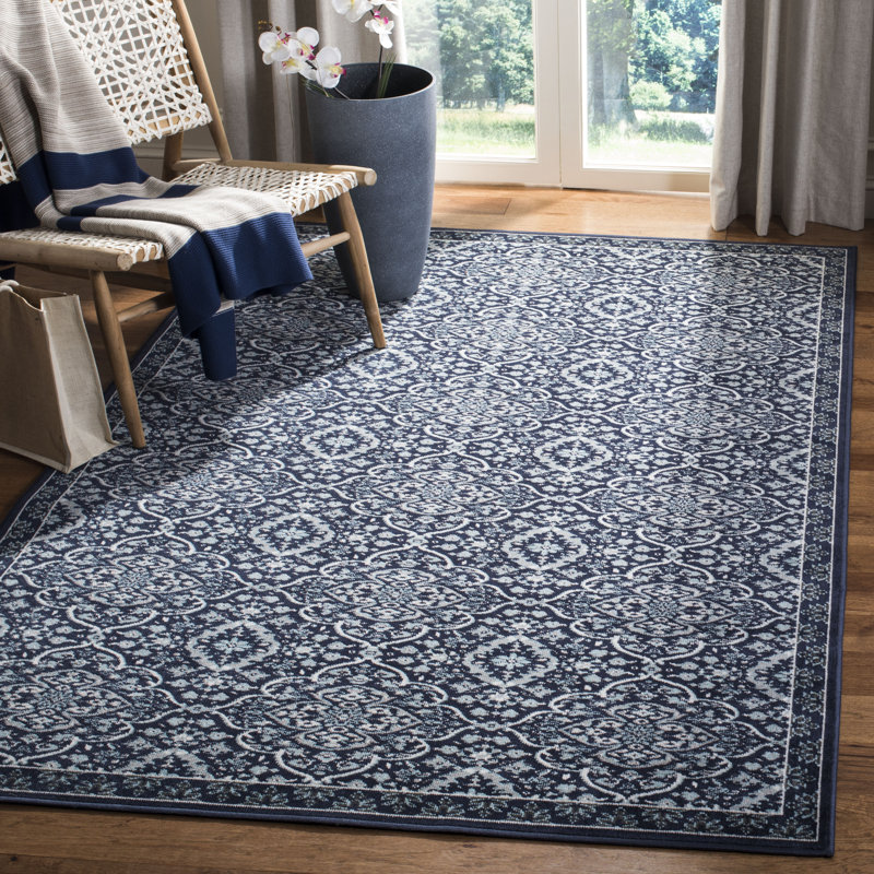 Griffeth Performance Oriental Indoor/Outdoor Area Rug, Rectangle 9' x 12'