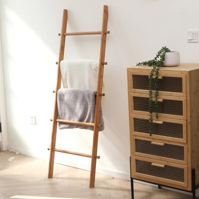 Wood Blanket Ladder