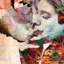 Kurt Cobain - Nirvana - «Teen Spirit» - peinture sans cadre-1254857277