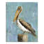 Pélican peint - impression sur toile tendue-86913916