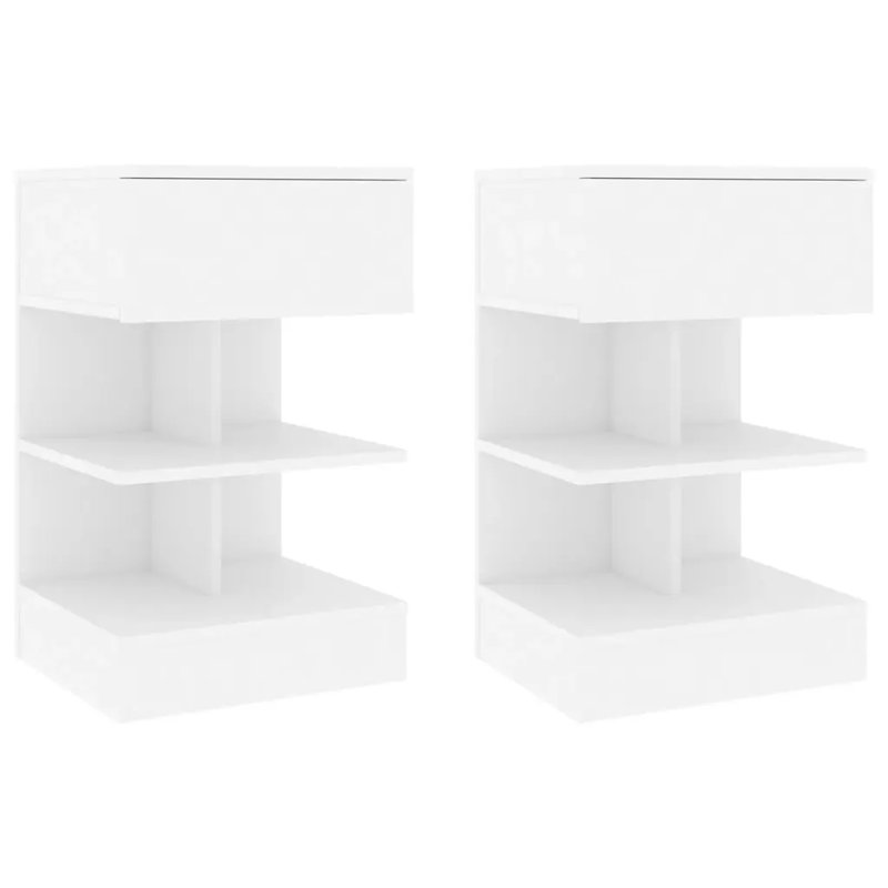 Averionna Bedside Cabinets 40x35x65 cm Engineered Wood