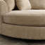 Fauteuil demi-tonneau rembourré avec housse-1835901391