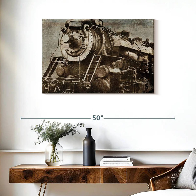 Mehar Engine Locomotive, 24'' H X 36'' W