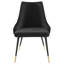 Chaise parsons capitonnée en velours-161837779
