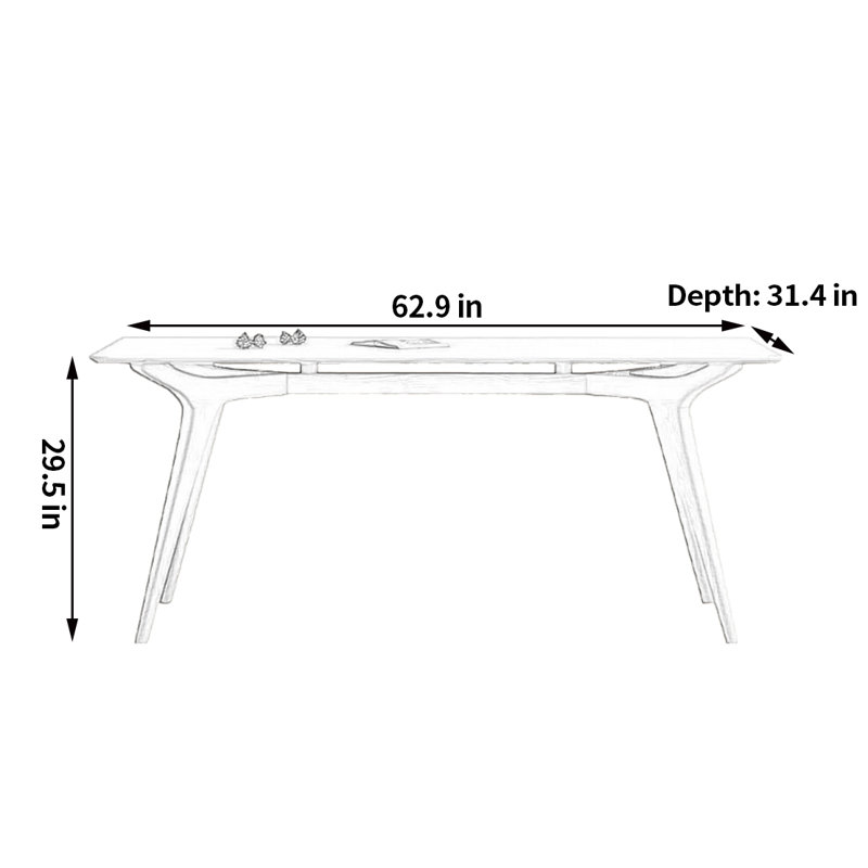 Taleena, 29.5"H x 62.9"L x 31.4"W