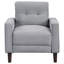 Fauteuil d'appoint rembourré Harvey