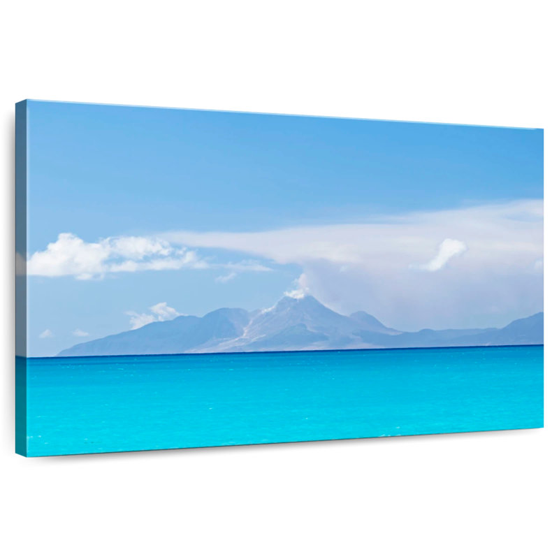 Gillard Montserrat Beach Scenery, 32" H x 48" W