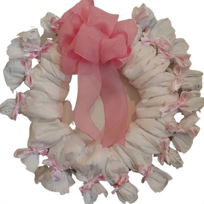 Couronne de coton l 19 po