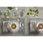 Silverlock Plain Dinner 20" Linen/Polyester Napkin