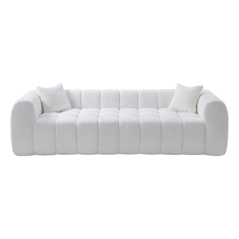 Canapé Marshmallow Cloud Compressed, Blanc