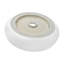 Ruvati Bathroom Vessel Sink Round White Circular Above Counter Porcelain Ceramic-101344038