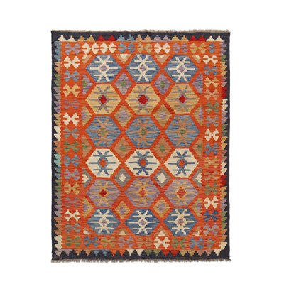 Tapis rectangulaire en laine 5 pi 2 po x 6 pi 6 po