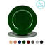 Argon Tableware - 33cm Melamine Charger Plates - Set of 6 - Metallic Finish-646179115