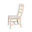 Chaise en bois massif Deauntae