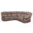 Sectional Sofa in Two Tone-1895224876