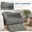 Elevated Pet Bed - Gray With Hidden Storage For Small & Medium Dogs , Cushion, Included, Easy To Assemble