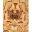 Tapis unique noué à la main Keenan - bourgogne, 7 pi 10 po x 10 pi 2 po