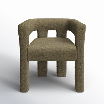 Cedernier Boucle Dining Armchair