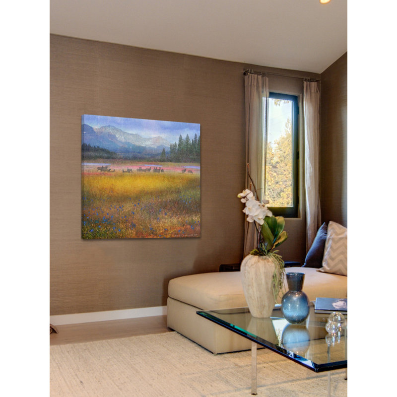 Chris Vest - Wrapped Canvas Painting, 45cm H x 45cm W x 3.81cm D