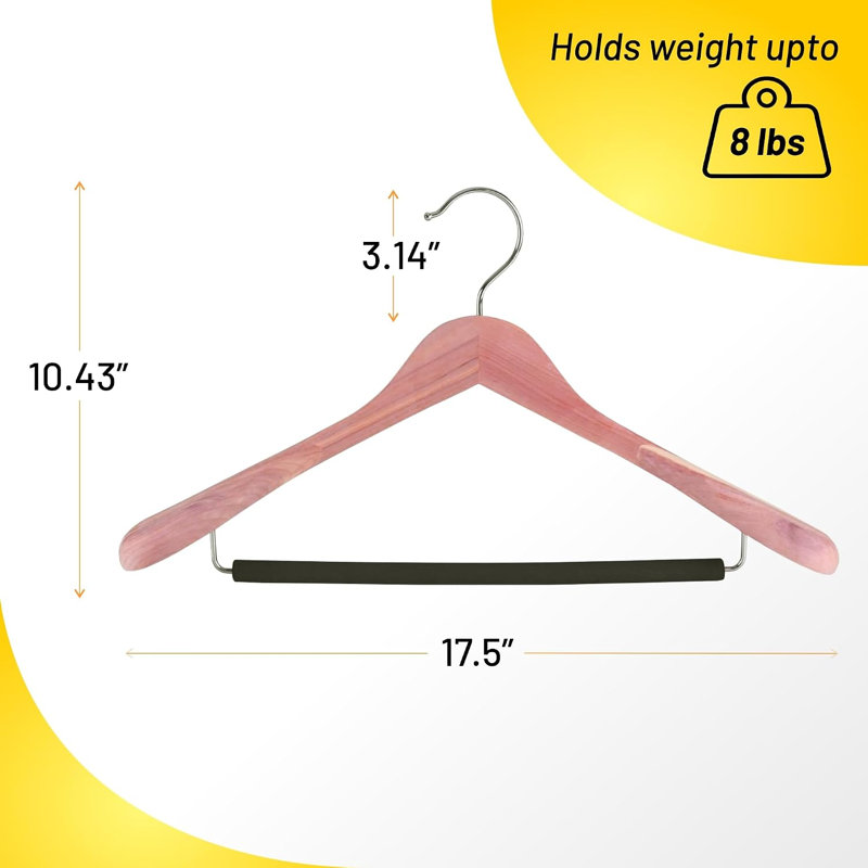 Cedar Non-Slip Standard Hanger