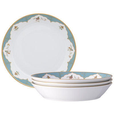 Noritake Lodi's Morning Set of 4 Coupe Dinner Bowls, 9-3/4 in., 43 oz.