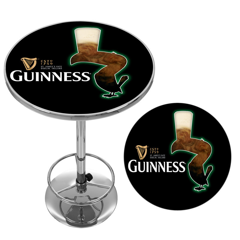 Table de pub à plumes guinness