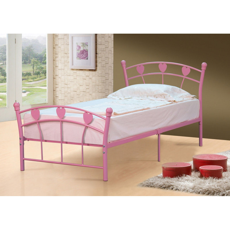 Guillory UK Single - DE 90 X 190 Cm Metal Bed