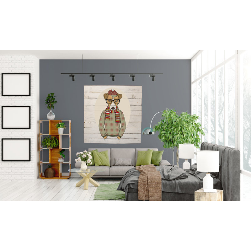 No Frame Print on Wood, 56cm H x 56cm W
