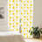 Lemon Polka Dots Semi-Sheer Rod Pocket Curtain Panels-45972673