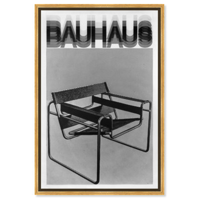 " Typography And Quotes Bauhaus Poster "