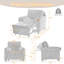 Upholstered Accent Chair-288079239