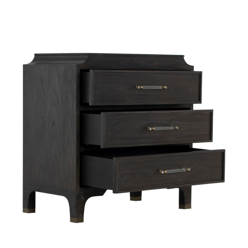 Alexandra Chest - Dark, Black