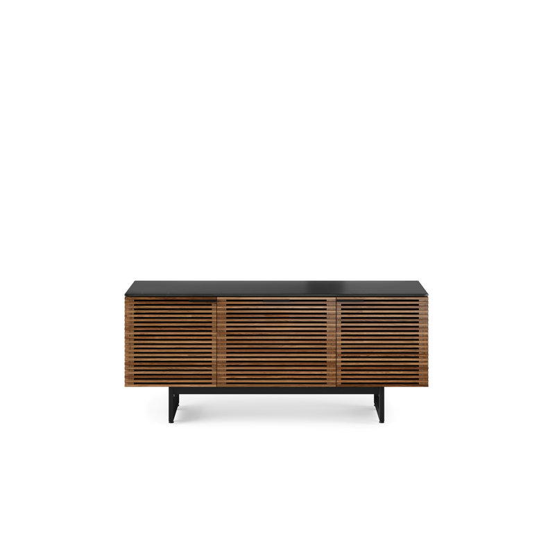 Corridor Media Console, Natural Walnut