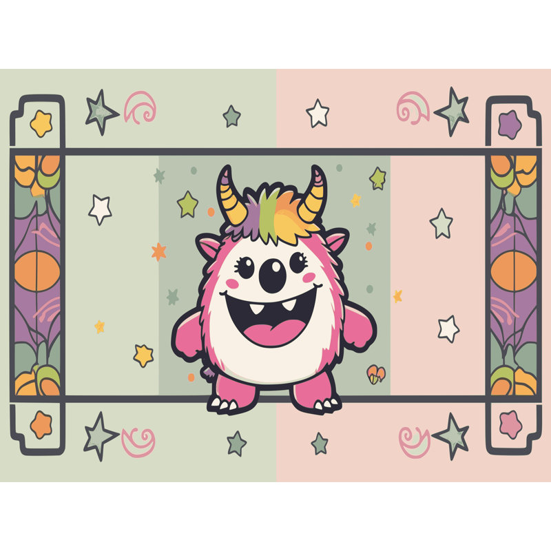 Tapis de vacances d'Halloween The Holiday Aisle®, Rectangulaire 2 pi x 3 pi