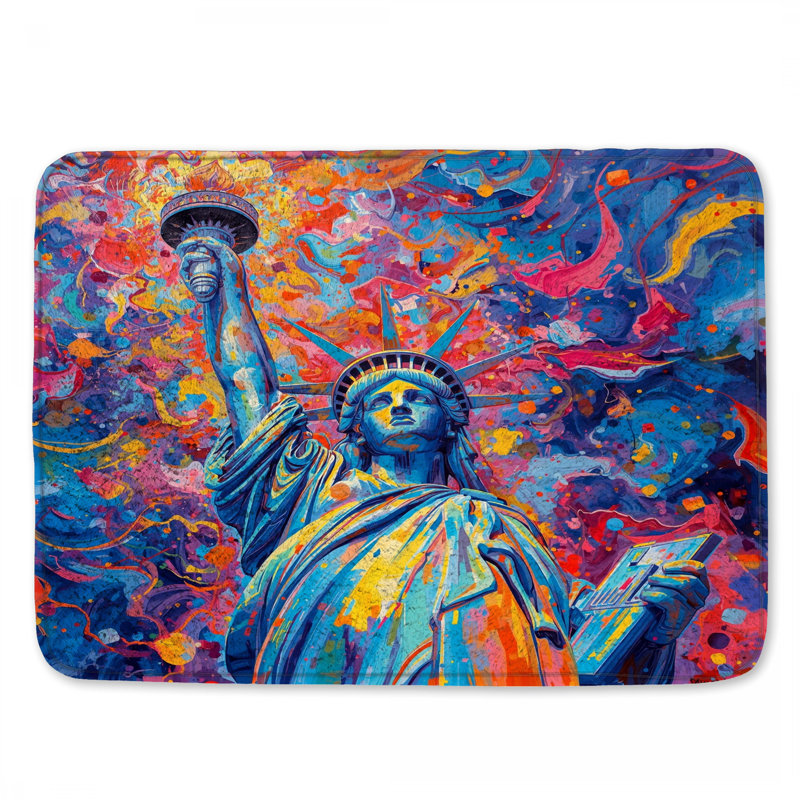 Tapis de bain Statue of Liberty, 24in W x 17in L